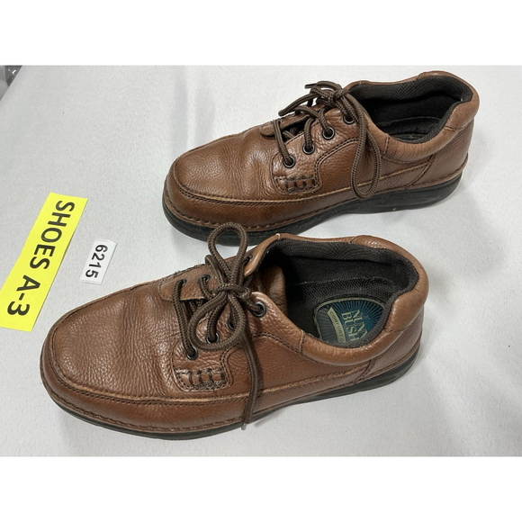 Mens Nunn Bush Cameron Casual Oxford Shoes 8 W Brown Lace Up main image 7